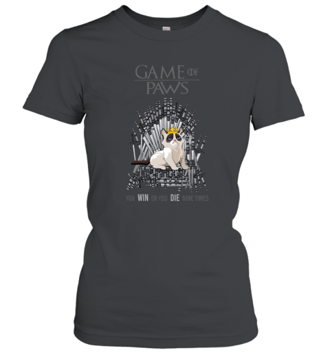 Game Of Paws Shirt Grumpy The Cat T Shirt Women T-Shirt