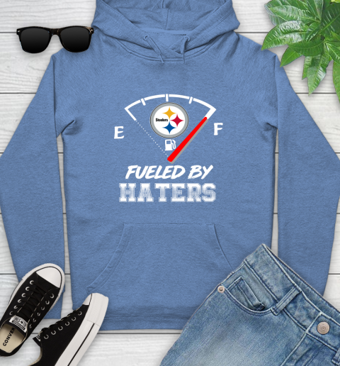 Pittsburgh Steelers NFL Football Fueled By Haters Sports Youth Hoodie 13