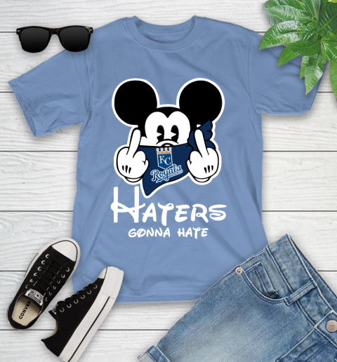MLB Kansas City Royals Gonna Hate Mickey Mouse Disney Baseball T Shirt_000 Youth T-Shirt 15