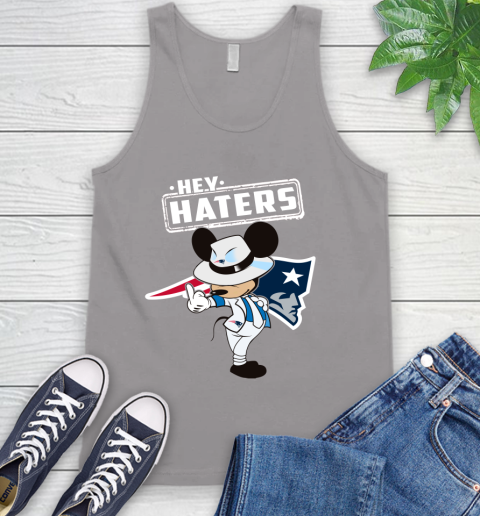 NFL Hey Haters Mickey Football Sports New England Patriots Tank Top 3