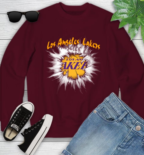 Lakers youth 2025 sweatshirt