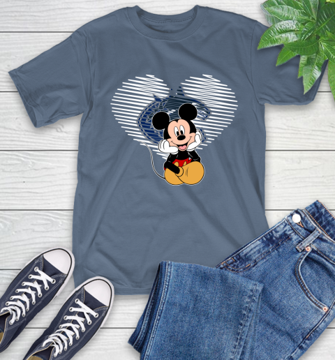 NHL Vancouver Canucks The Heart Mickey Mouse Disney Hockey T-Shirt 8