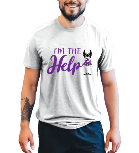 Disney Maleficent T Shirt, Disney Villains T Shirt, I'm The Help Tshirt