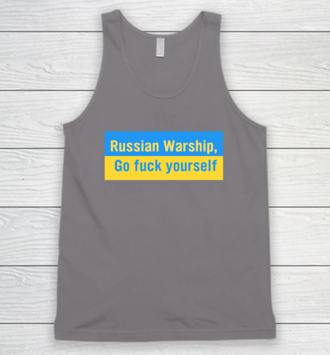 Russian Warship Go Fuck Yourself Shirt Tank Top 5