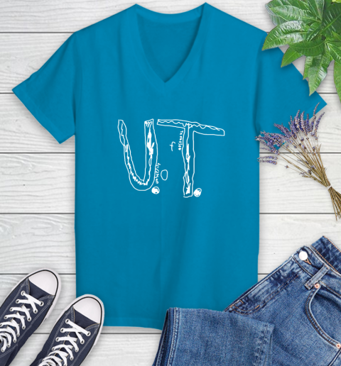 Ut Bully University Of Tennessee Women's V-Neck T-Shirt 7