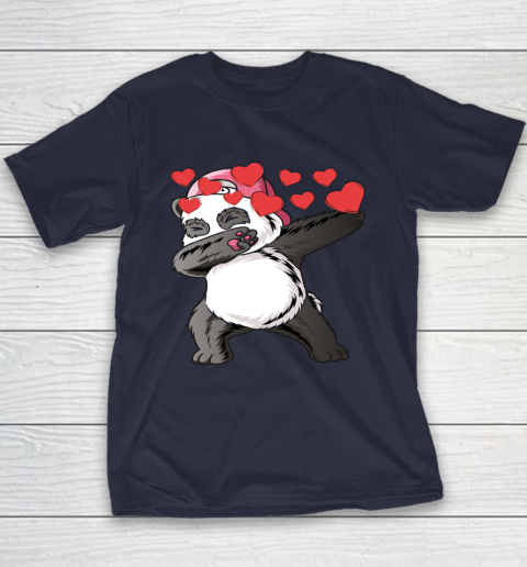 VALENTINE HEART bear DABBING PANDA Youth T-Shirt 10