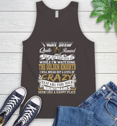 Vegas Golden Knights NHL Hockey Don't Mess With Me While I'm Watching My Team Tank Top 6