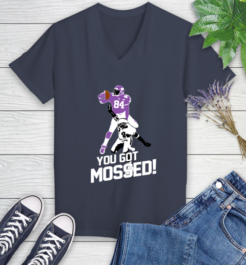 You Got Mossed Women's V-Neck T-Shirt 12