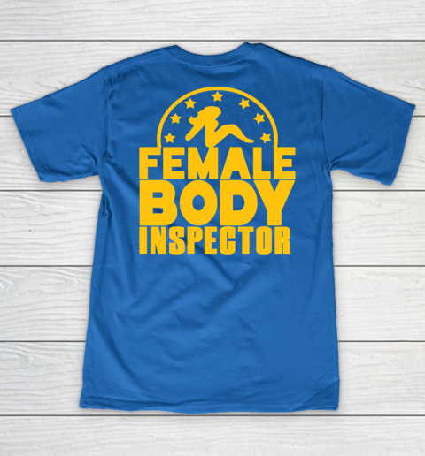 Female Body Inspector Cobra Kai V-Neck T-Shirt 10