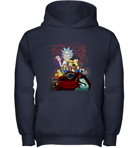 rick and morty hoodie kids