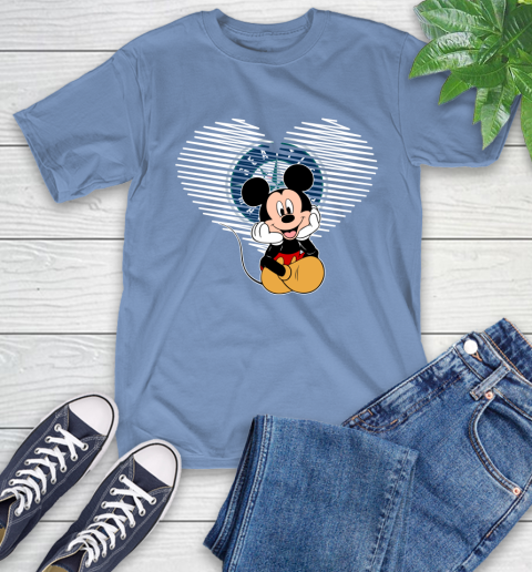 MLB Seattle Mariners The Heart Mickey Mouse Disney Baseball T Shirt_000 T-Shirt 12