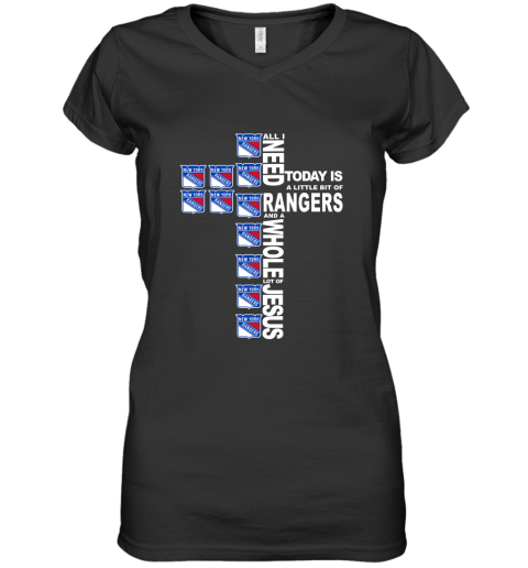 ny rangers women's t shirt