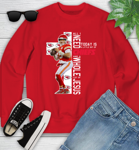 Patrick mahomes sweatshirt youth sales