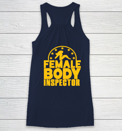 Female Body Inspector Cobra Kai Racerback Tank 11