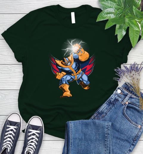 Washington Capitals NHL Hockey Thanos Avengers Infinity War Marvel Women's T-Shirt 6
