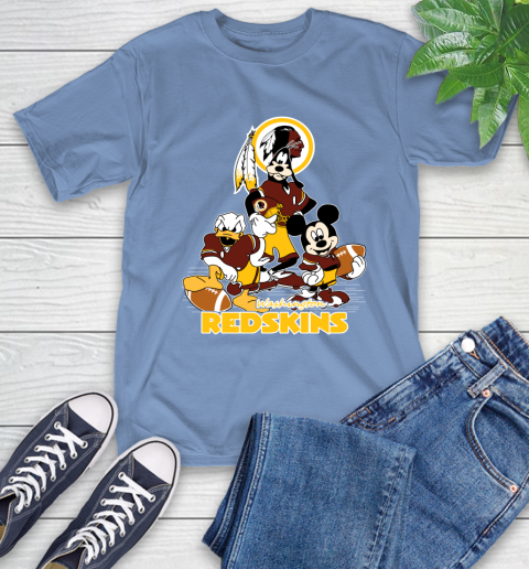 NFL Washington Redskins Mickey Mouse Donald Duck Goofy Football