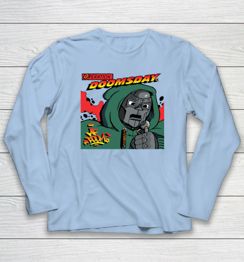 MF Doom Shirt  One Beer Long Sleeve T-Shirt 5