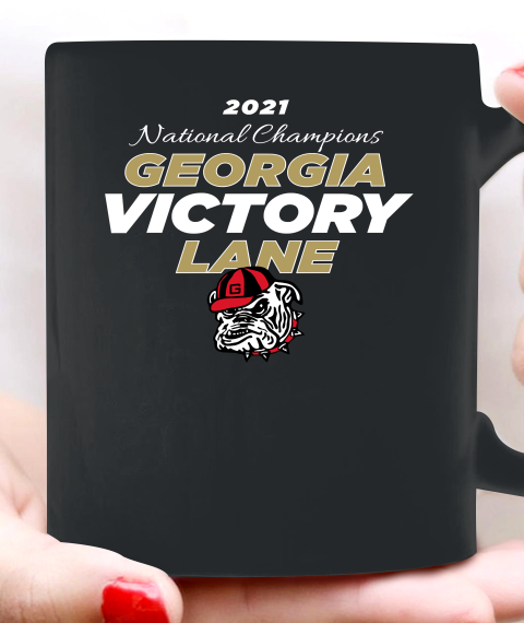Uga National Championship Georgia Bulldogs Victory Lane 2022 Ceramic Mug 11oz 4
