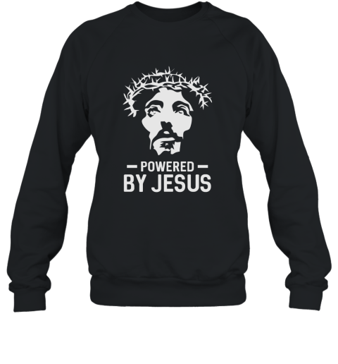 Men_s Powered By Jesus T Shirt Sweatshirt