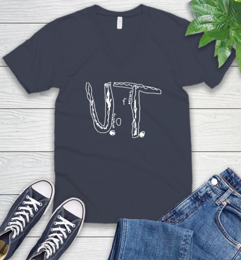 Ut Bully University Of Tennessee V-Neck T-Shirt 8