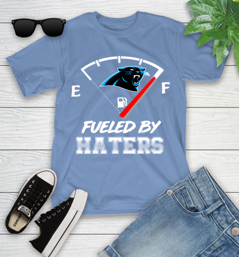 Carolina Panthers NFL Football Fueled By Haters Sports Youth T-Shirt 15