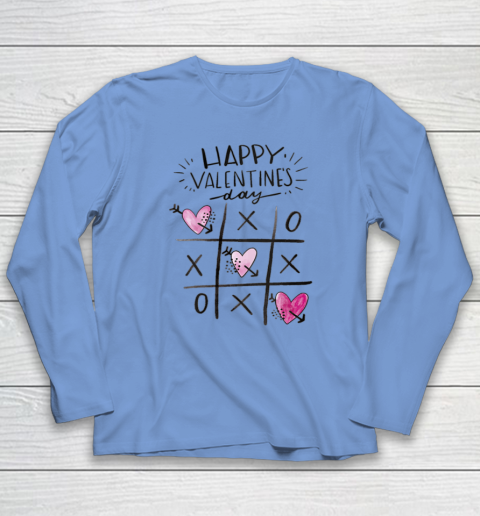 Love Happy Valentine Day Heart Lovers Couples Gifts Pajamas Long Sleeve T-Shirt 15