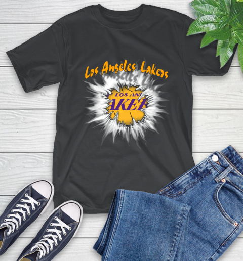 Los Angeles Lakers NBA Basketball Rip Sports T-Shirt