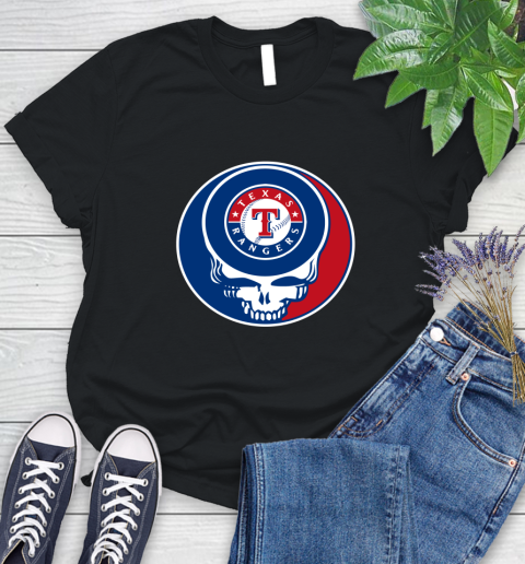 black texas rangers shirt