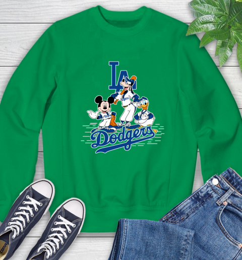 Mickey Mouse Los Angeles Lakers And Snoopy Los Angeles Dodgers Ugly Sweater  - T-shirts Low Price