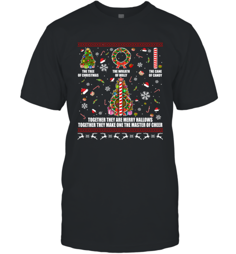 Ugly Christmas Gift They Make One Master Of Cheer The Tree of Christmas T-Shirt