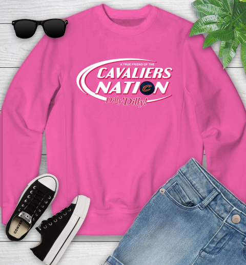 NBA A True Friend Of The Cleveland Cavaliers Dilly Dilly Basketball Sports Youth Sweatshirt 6