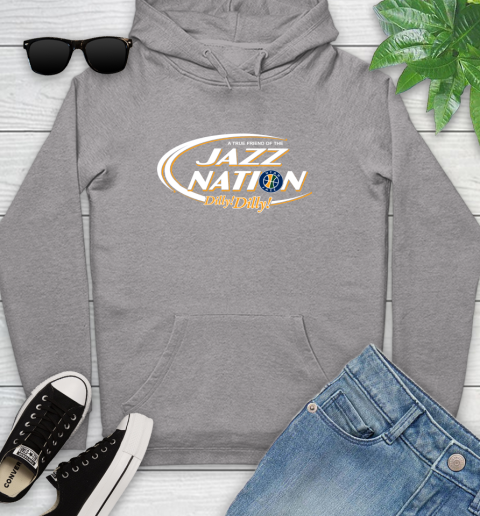 NBA A True Friend Of The Utah Jazz Dilly Dilly Basketball Sports Youth Hoodie 6