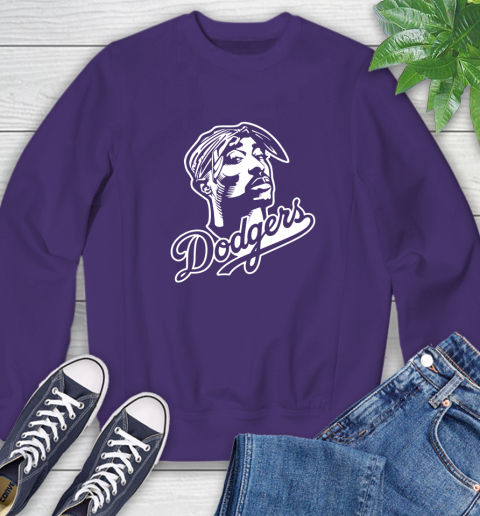 Tupac Dodgers Sweatshirt 4