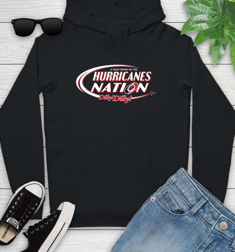 NHL A True Friend Of The Carolina Hurricanes Dilly Dilly Hockey Sports Youth Hoodie