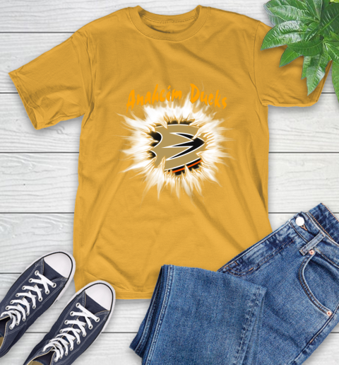 Anaheim Ducks NHL Hockey Adoring Fan Rip Sports T-Shirt 2