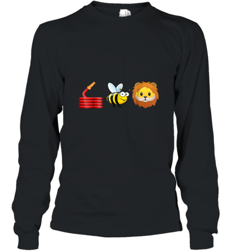Funny animal joke shirt Pun Tee Hoes bee Lion Shirt 4LV Long Sleeve