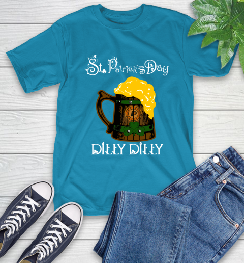 NBA Indiana Pacers St Patrick's Day Dilly Dilly Beer Basketball Sports T-Shirt 9