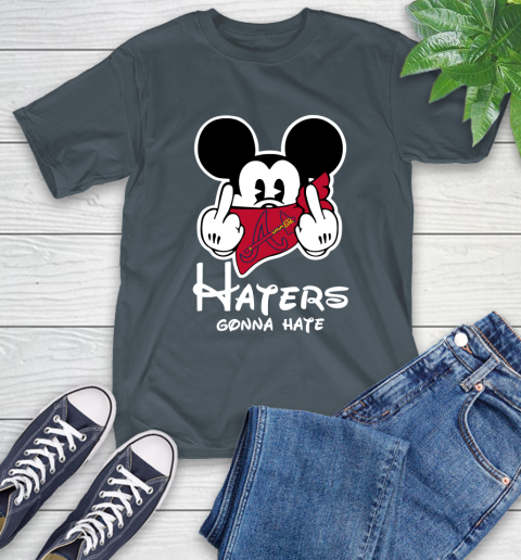 MLB Atlanta Braves Haters Gonna Hate Mickey Mouse Disney Baseball T Shirt_000 T-Shirt 10