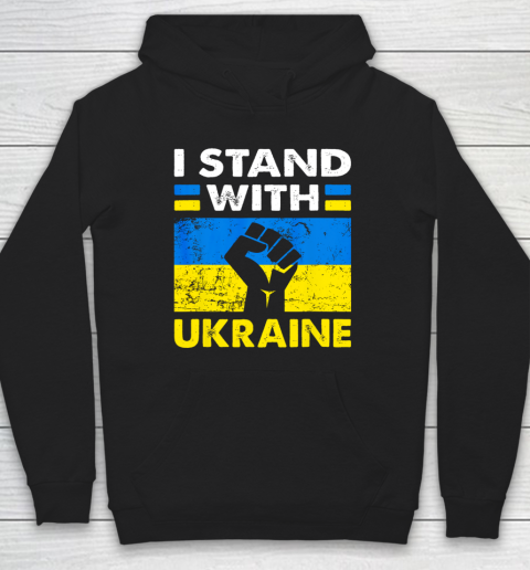 Ukraine Shirt I Stand With Ukraine Ukrainian Lover Support Hoodie