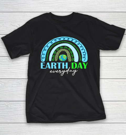 Earth Day Teacher Earth day Everyday Rainbow Earth Day Youth T-Shirt