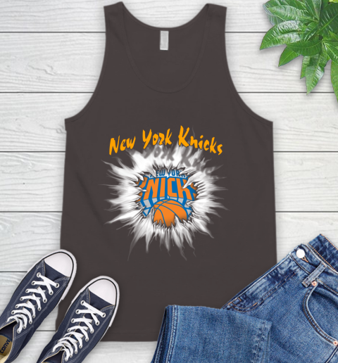 New York Knicks NBA Basketball Rip Sports Tank Top 6