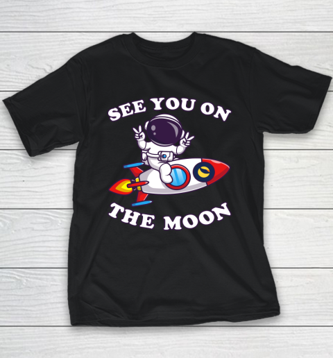 Terra Luna Crypto See You On The Moon Youth T-Shirt