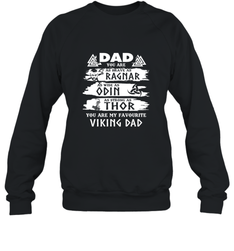 Viking Daddy As Odin As Thor Father Day Hoodi Sweatshirt