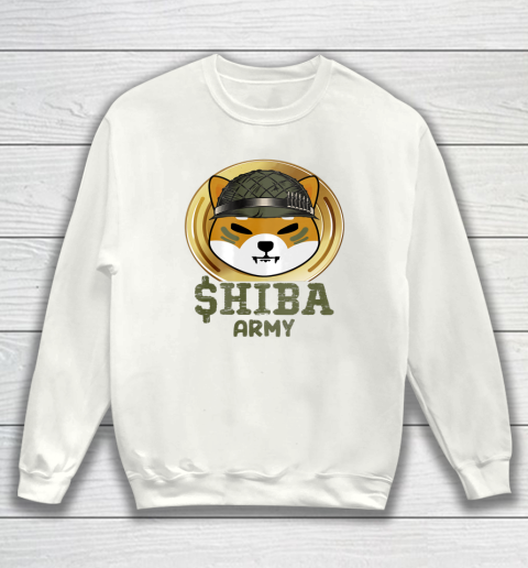Shiba Army Vintage Shiba In Coin Shiba Army Sweatshirt