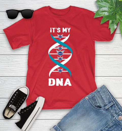 Charlotte Hornets NBA Basketball It's My DNA Sports Youth T-Shirt 13