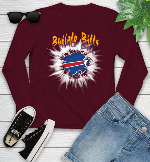 Buffalo Bills NFL Football Adoring Fan Rip Sports Youth Long Sleeve 6