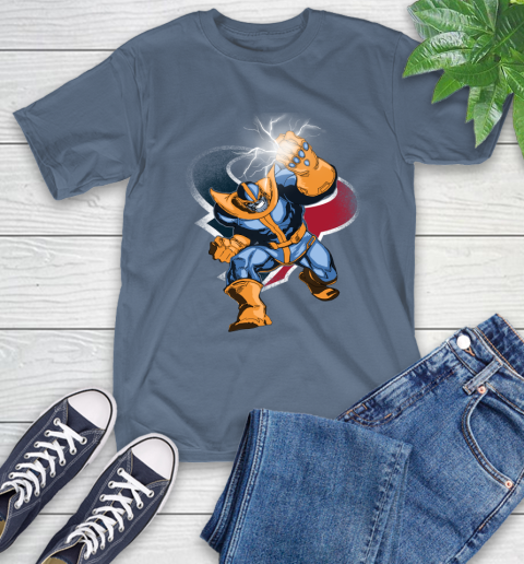 Houston Texans NFL Football Thanos Avengers Infinity War Marvel T-Shirt 8