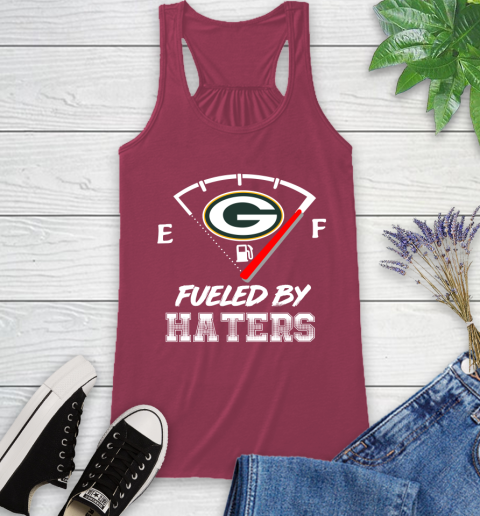 Green Bay Packers NFL Football Fueled By Haters Sports Racerback Tank 7