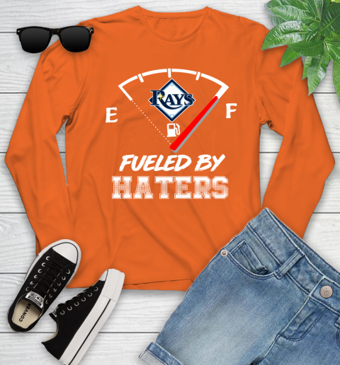 Tampa Bay Rays MLB Baseball Fueled By Haters Sports Youth Long Sleeve 3