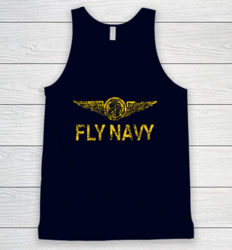 Fly Navy Shirt Tank Top 7